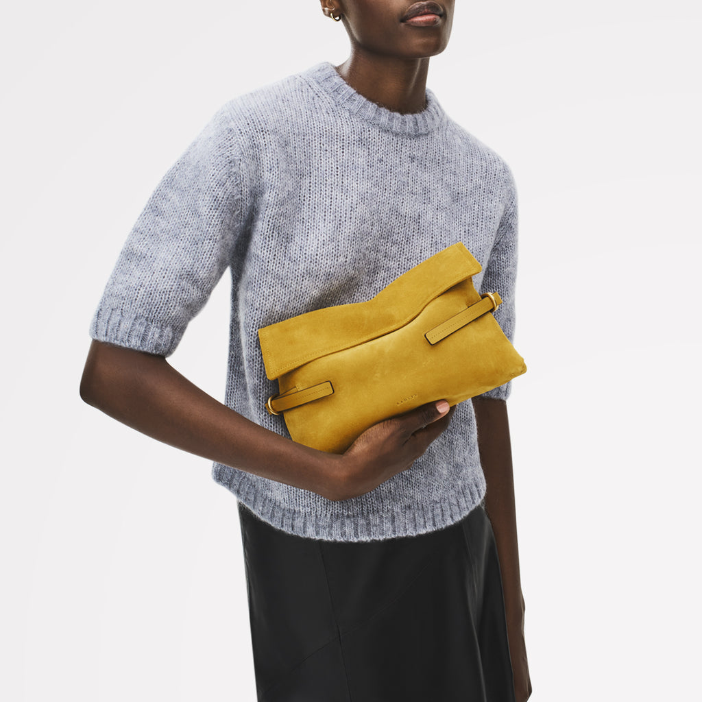 Fleet Street - Medium Flapover Clutch Bag