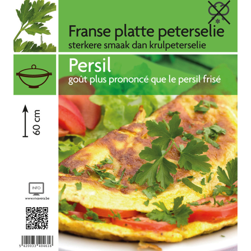 Persil en pot