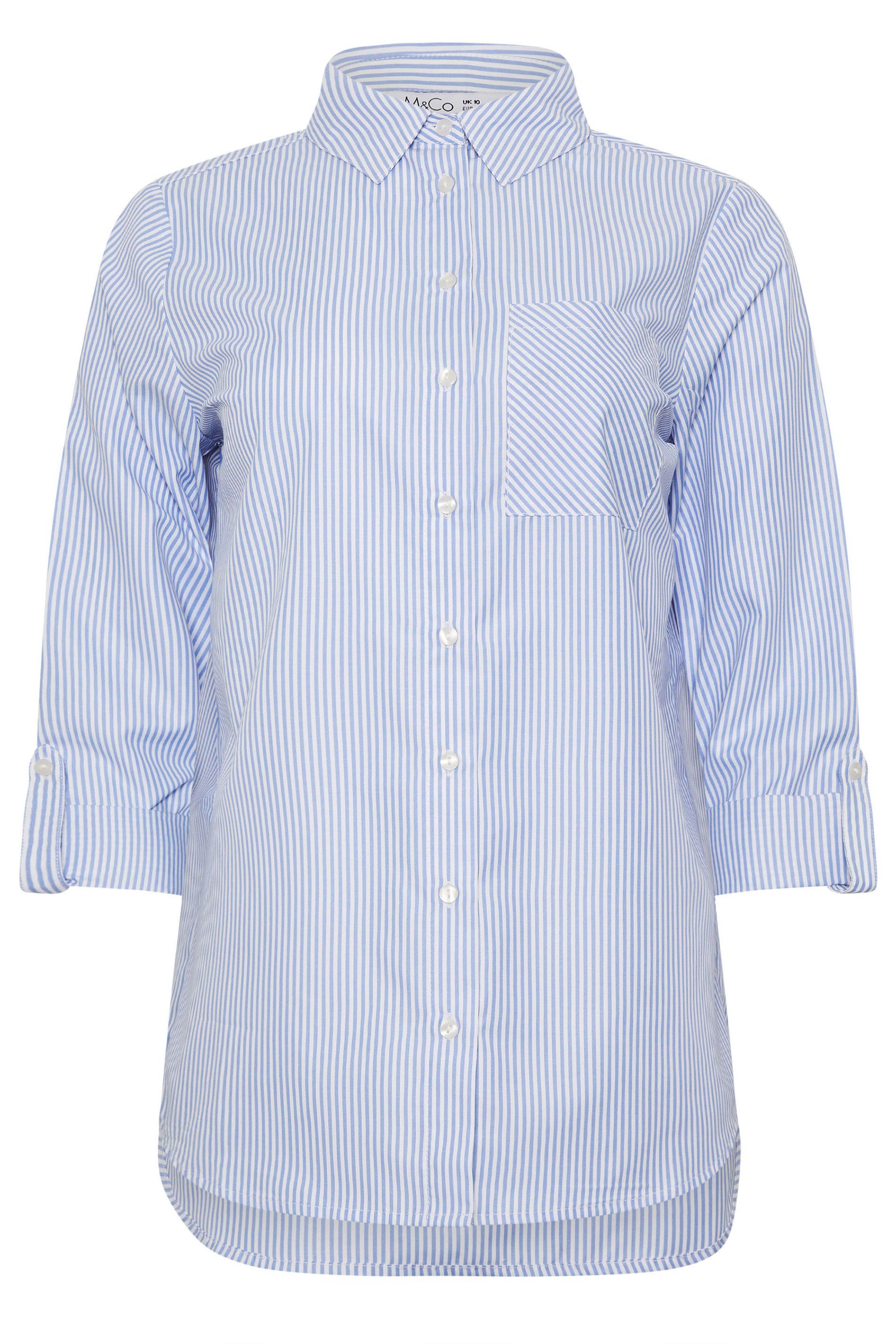 M&Co Stripe Printed Shirt