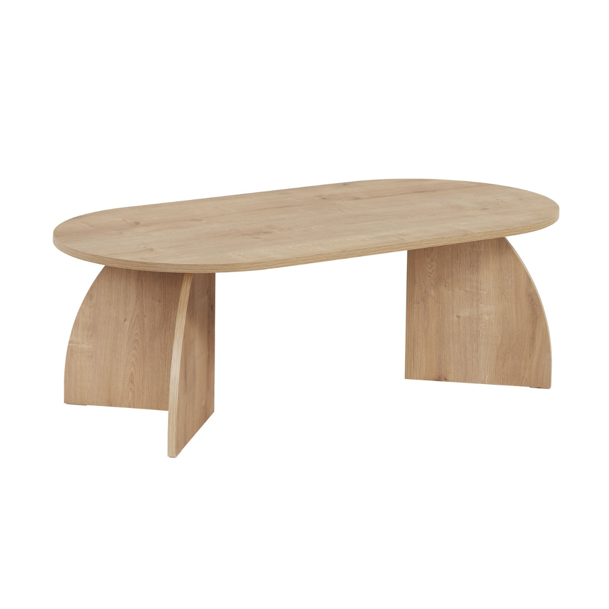 Calicosy - SELENE Salontafel - Licht hout - 120x60x40 cm