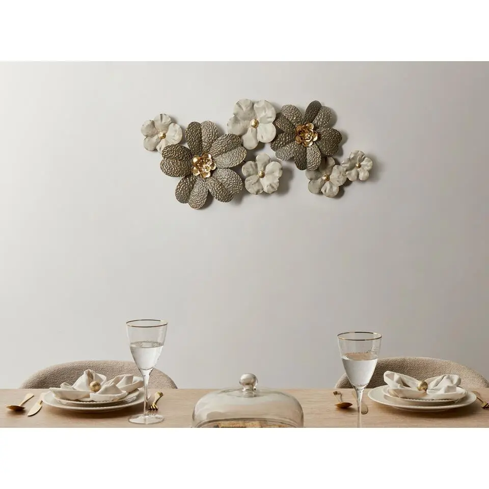 LANTHANUM - Wanddecoratie - Beige - IJzer