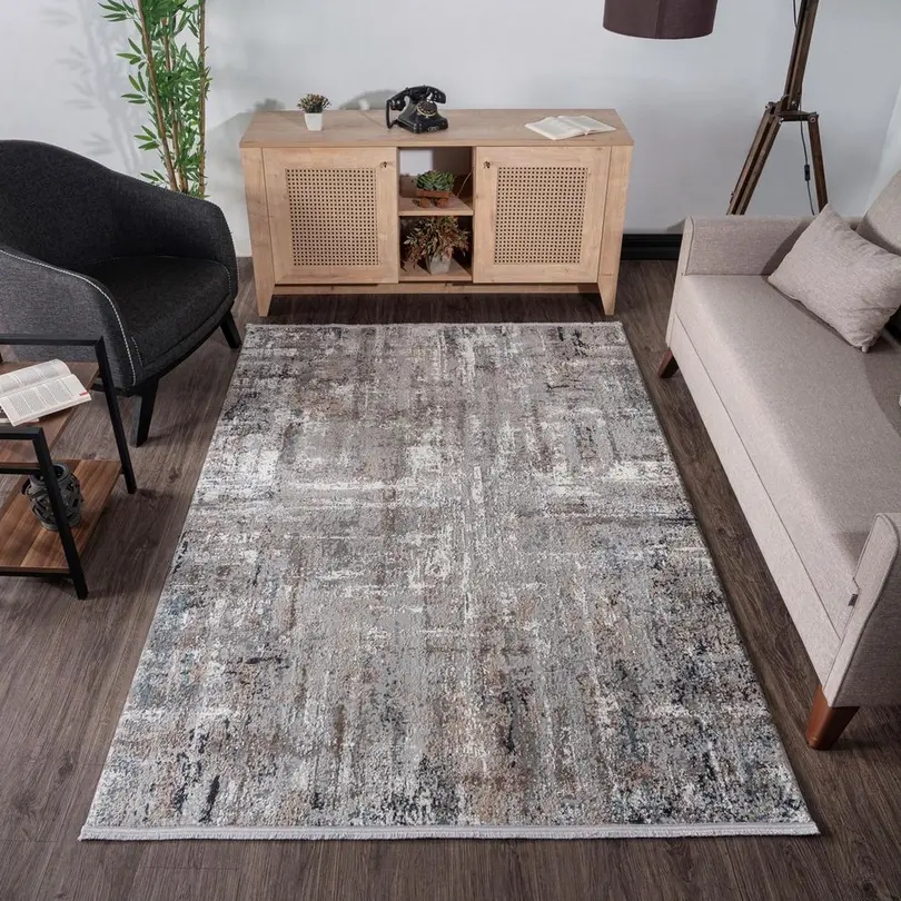 Kurzflorteppich Leo 0076