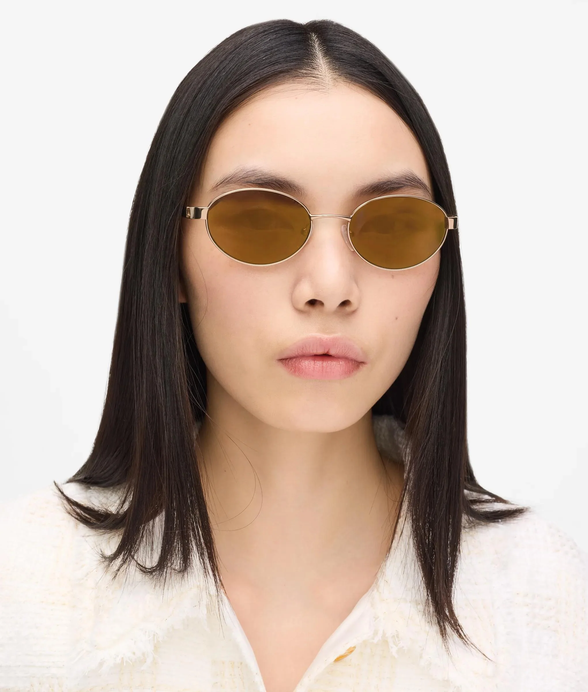 Lunettes de soleil ovales Monogram