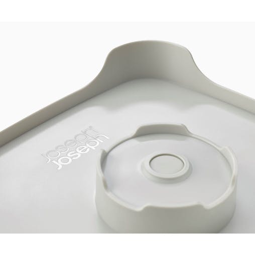 Joseph Joseph Wash & Drain Washing Up Bowl | Light Stone / Sage