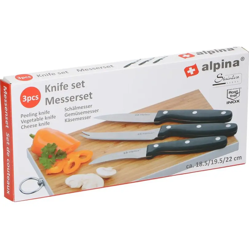 Besteckset 3-teilig Alpina