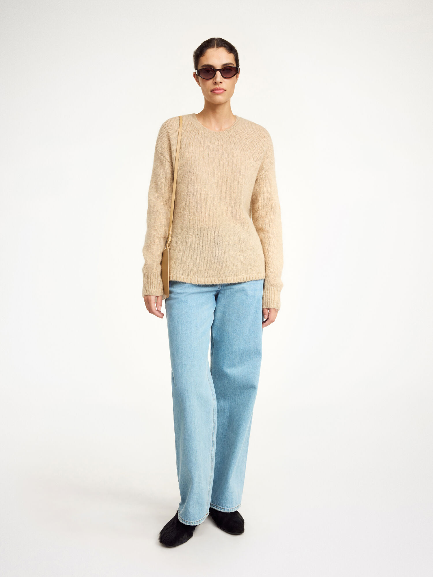 Briella sweater i mohair