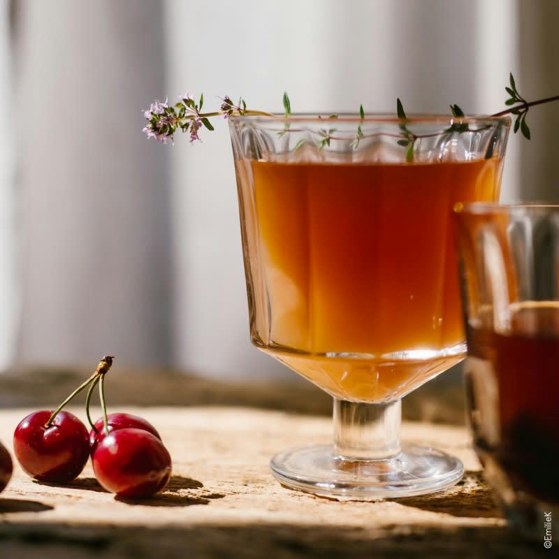 LOT DE 6 VERRES À PIED, CITY - Verre à pied mécanique  en verre transparent - lot de 6