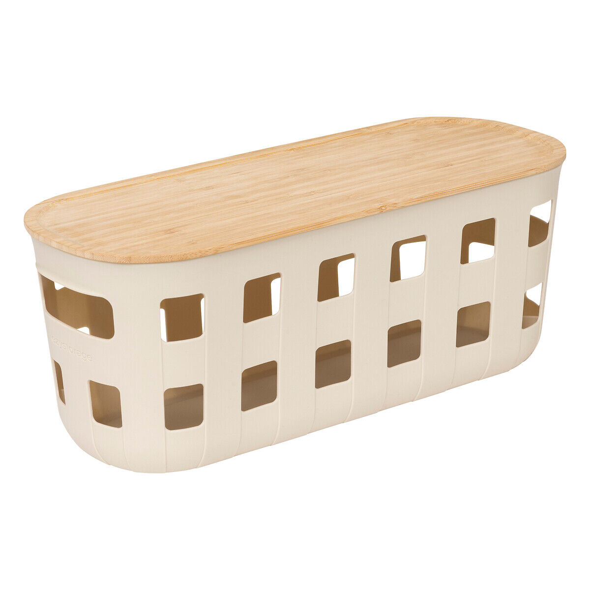 Cesto multiusos com tampa HARMONY bege 5,65l