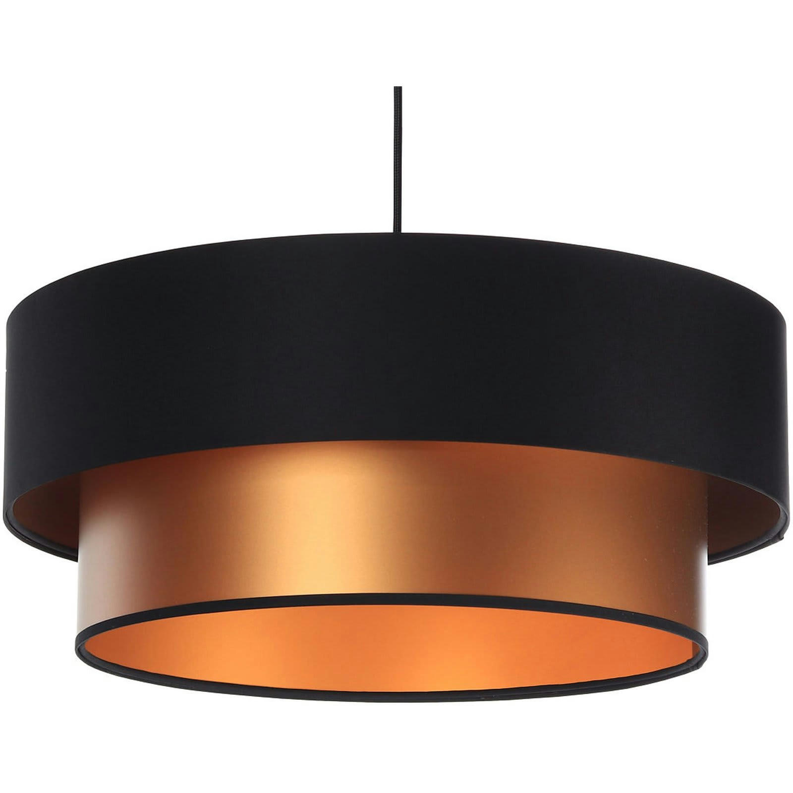 DUO ÉLÉGANT - Suspension Tissu Noir