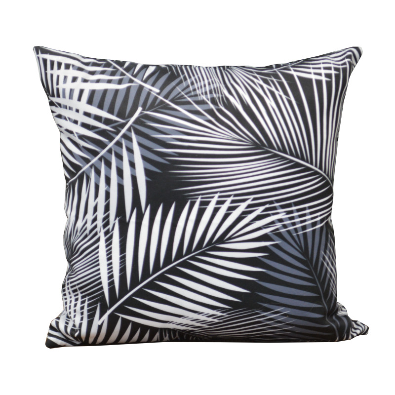 Coussin déhoussable Palmier 45 x 45 cm