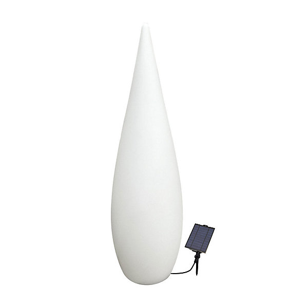 Lampe solaire design GOUTTE D AURORE-150cm-WRGB-USB-télécommande