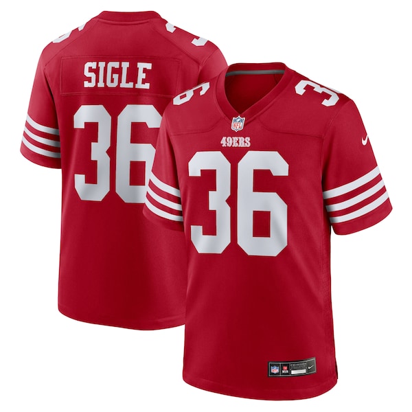 Marques Sigle San Francisco 49ers Nike Team Game Jersey -  Scarlet