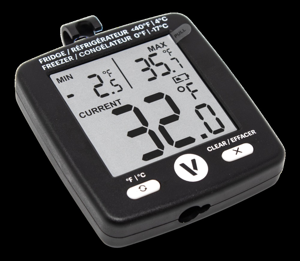 Vida by PADERNO Digital Fridge/Freezer Thermometer