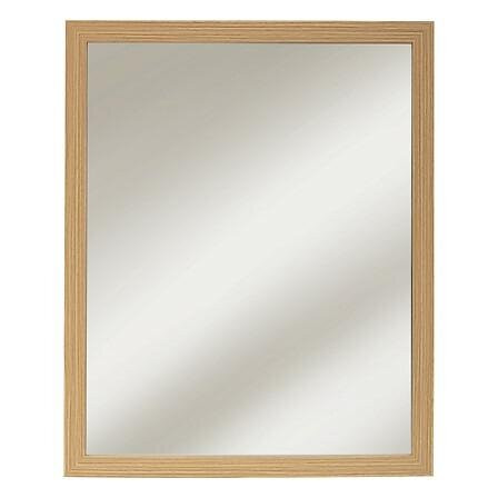 Lustro Tasso prostokątne naturalne 44 x 54 cm płyta mdf
