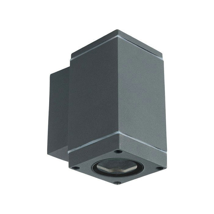 Kinkiet zewnętrzny szary VT-841 1xGU10x15W IP44 V-TAC