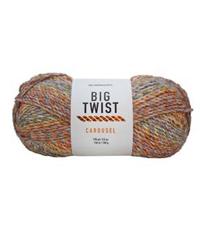 Carousel Worsted Acrylic Yarn by Big Twist