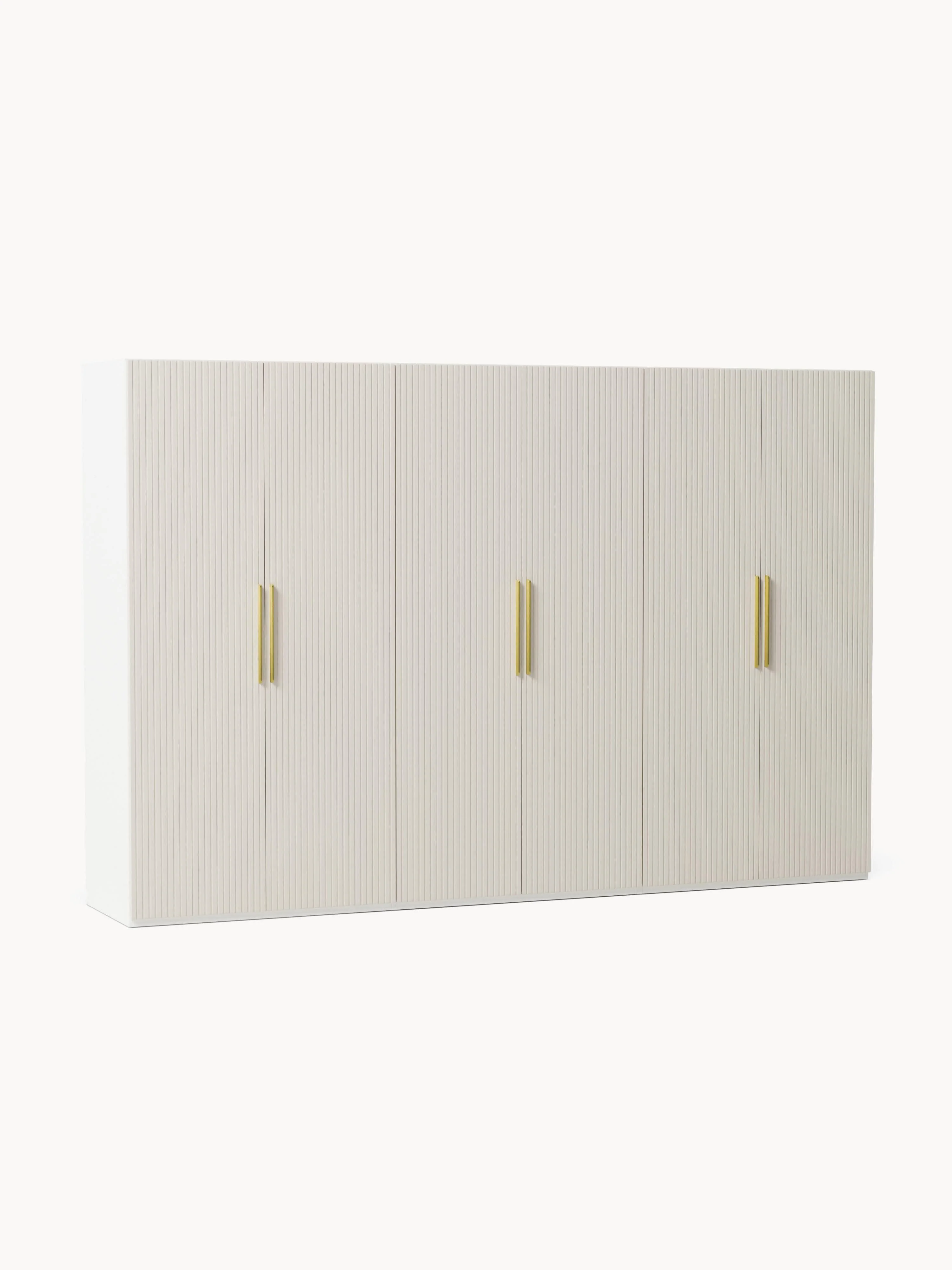 Modularer Drehtürenschrank Simone, 300 cm Breite, in verschiedenen Größen