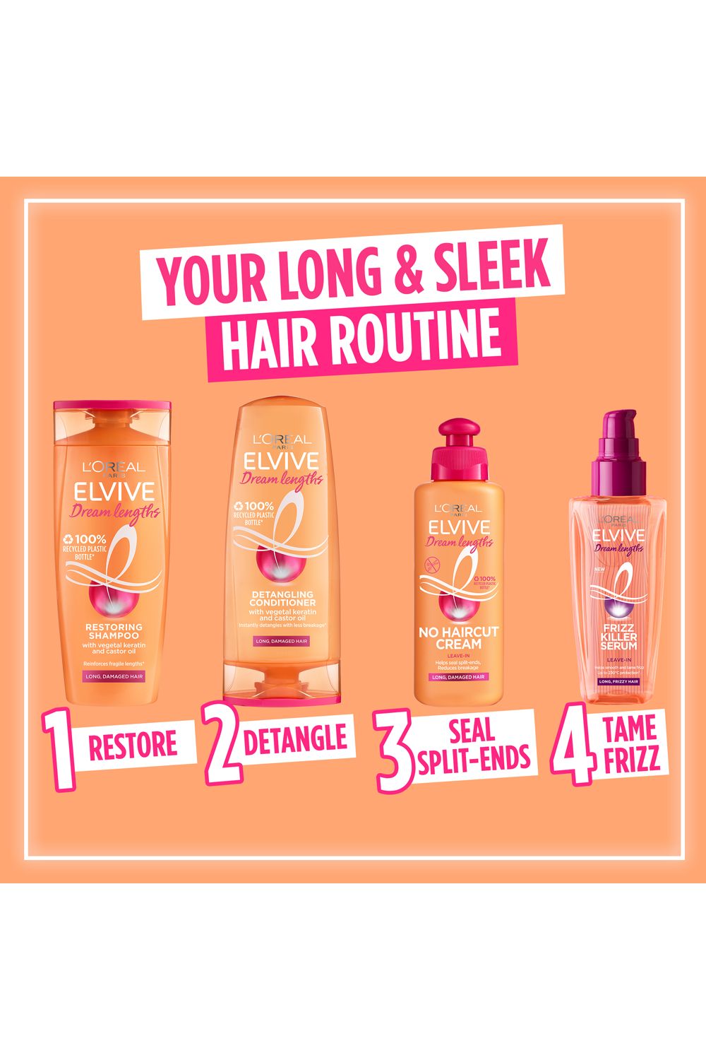 L'Oréal Paris Elvive Dream Lengths No Hair Cut Cream