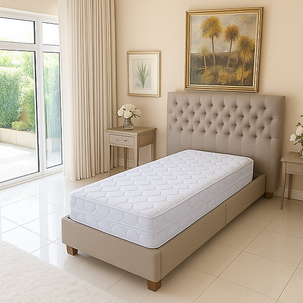 Lot de 2 Matelas 70x190 23 cm ferme - Special sommiers articulés - Confort optimal - Oreillers mémoire de forme 60x60 cm offerts