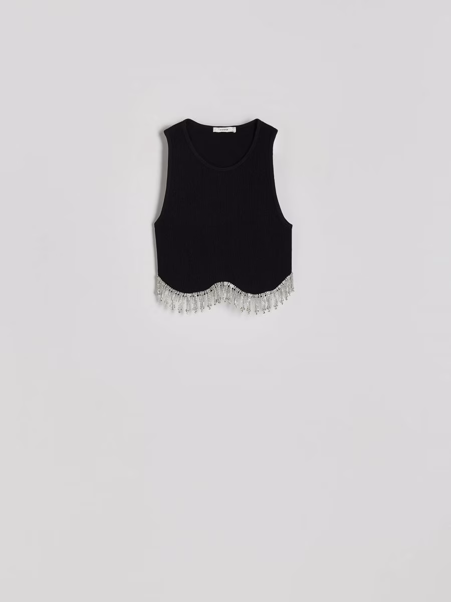 Top With Decorative Fringes