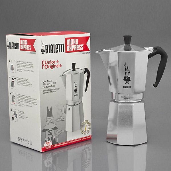 Cafetière italienne 18 tasses Bialetti 0001167 moka express