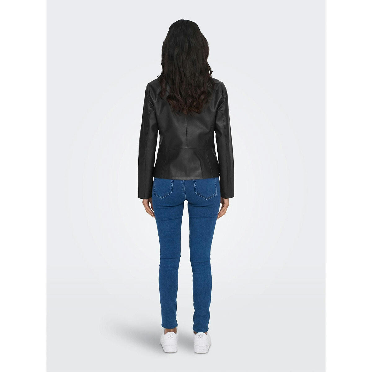 Blouson court en simili