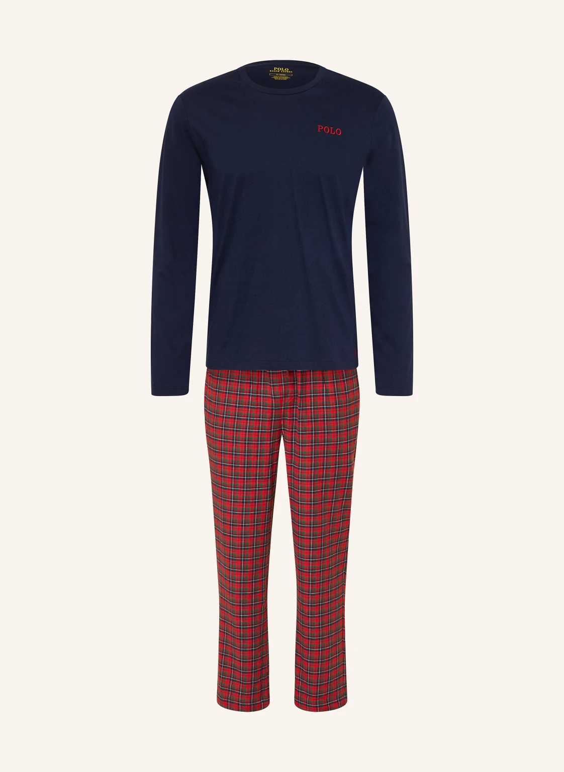 POLO RALPH LAUREN Schlafanzug aus Flanell