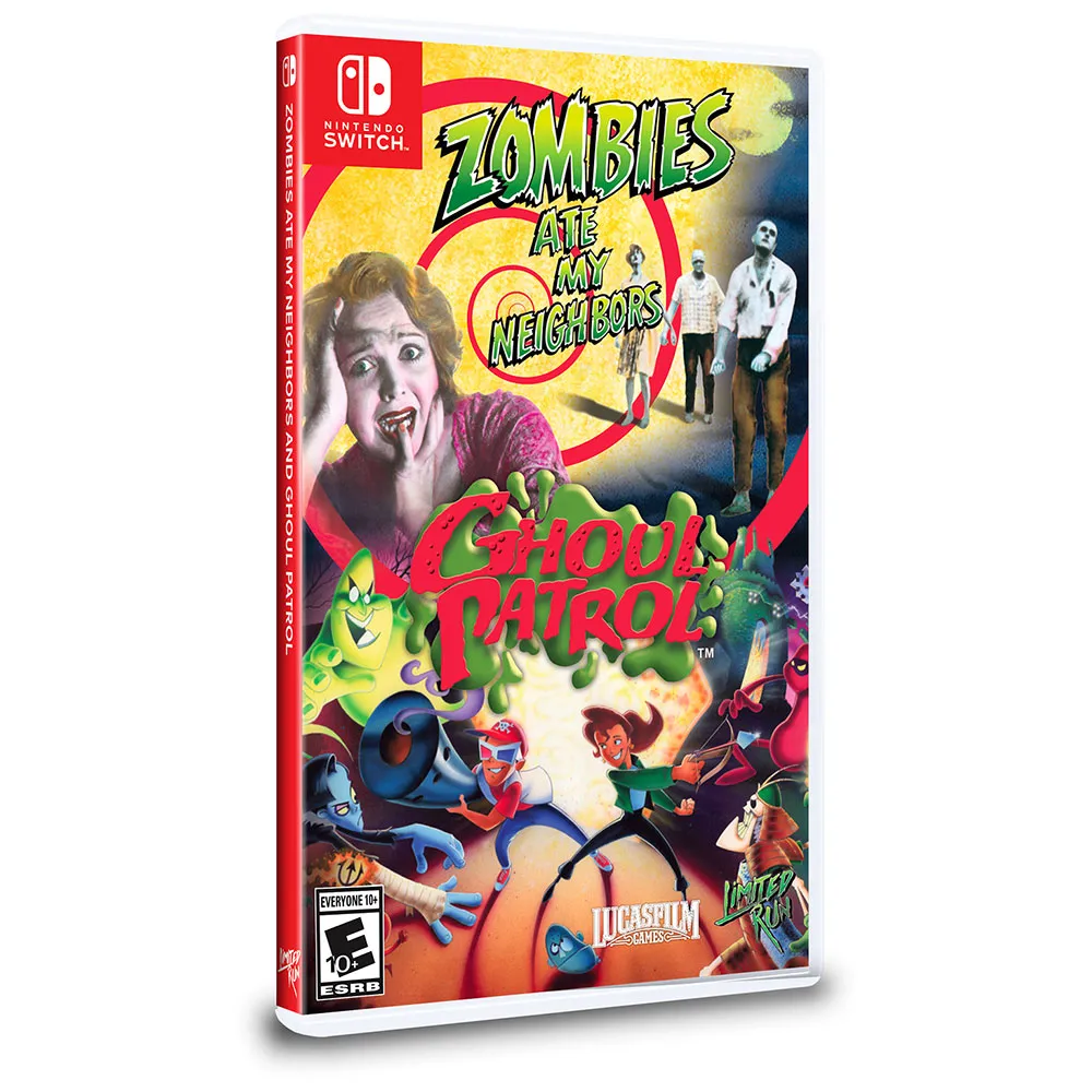 Nintendo Switch Zombies Ate My Neighbors & Ghoul Patrol Limited Run #112 - Import