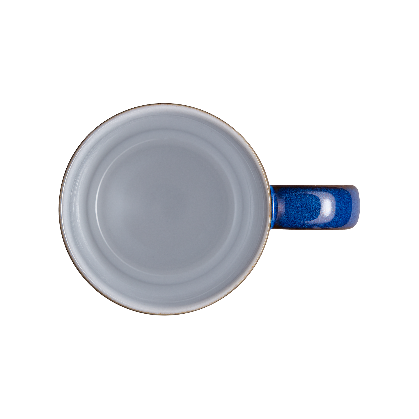 Imperial Blue Ridged Mug