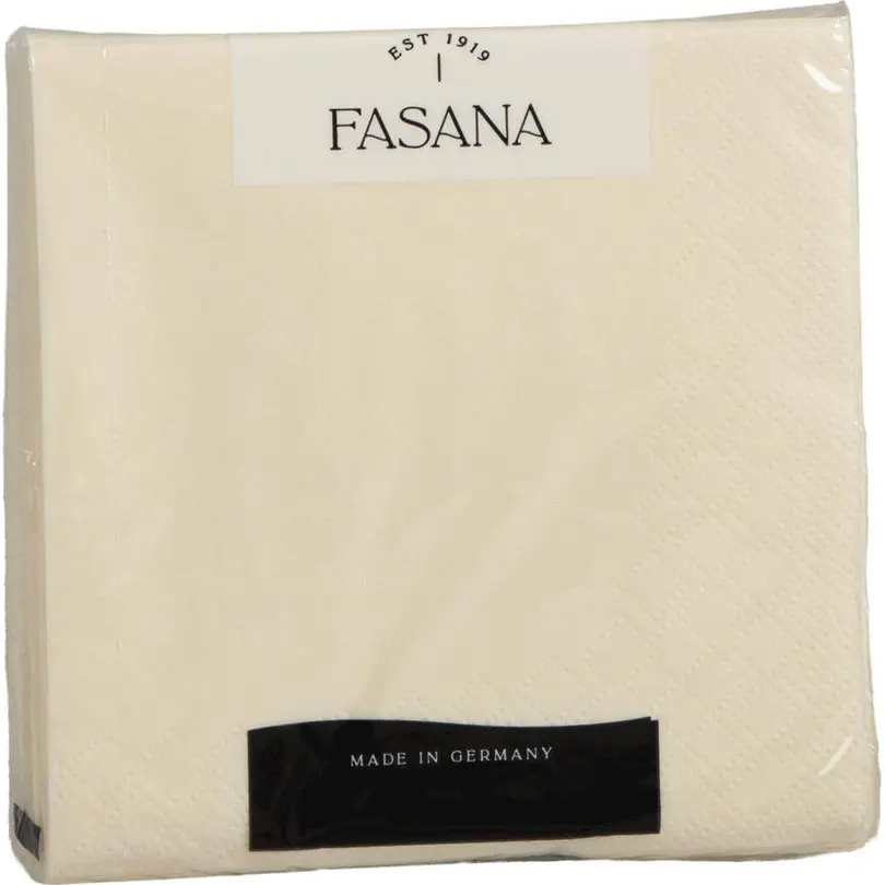 Serviette 20er-Set Uni
