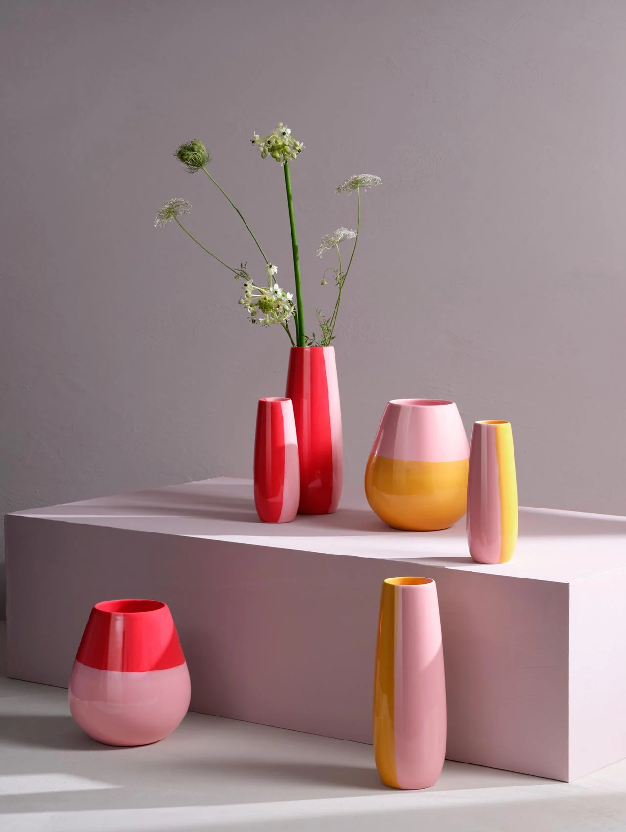 vase, passion fruit smoothie