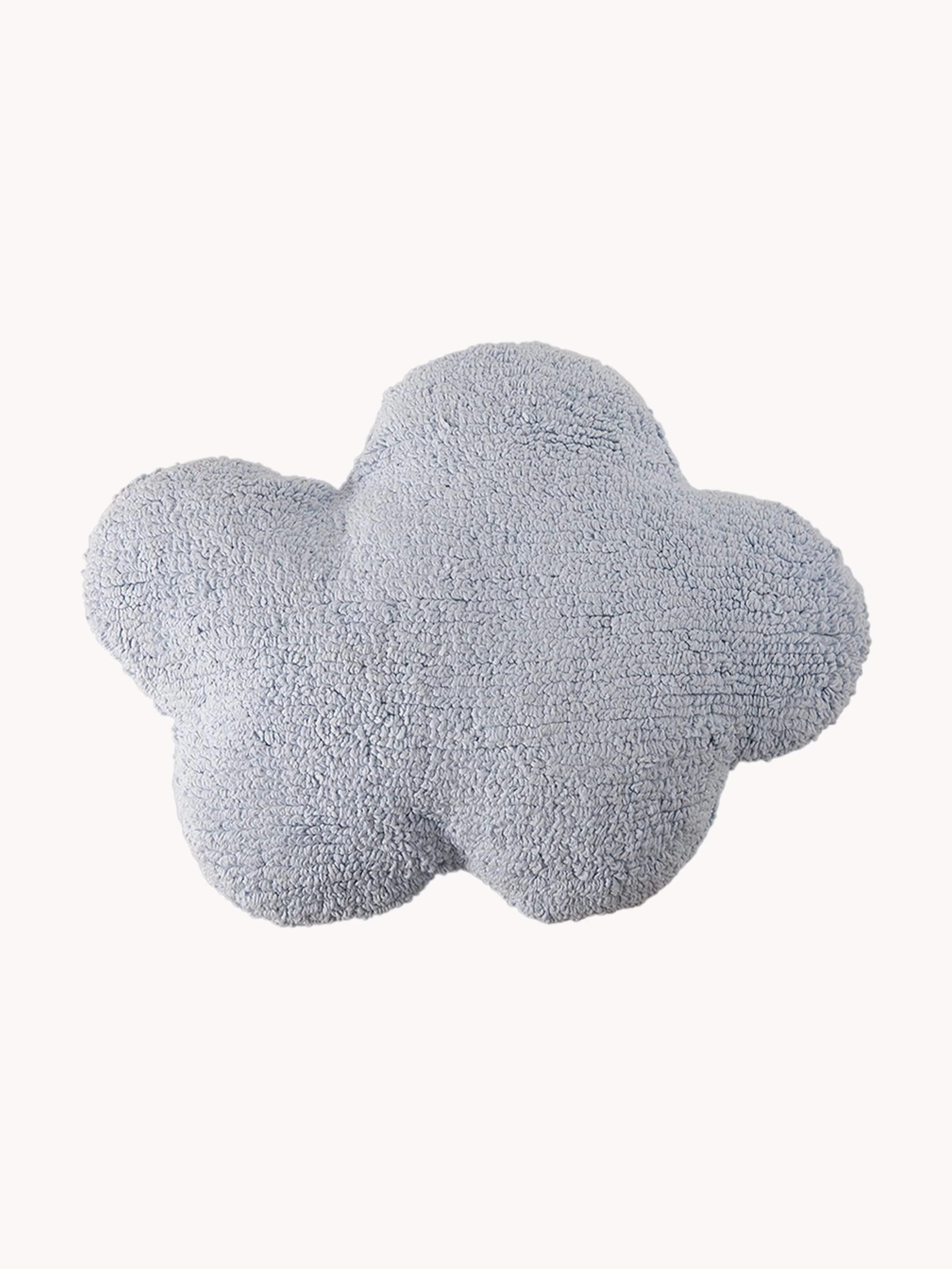 Handgefertigtes Baumwoll-Kuschelkissen Clouds