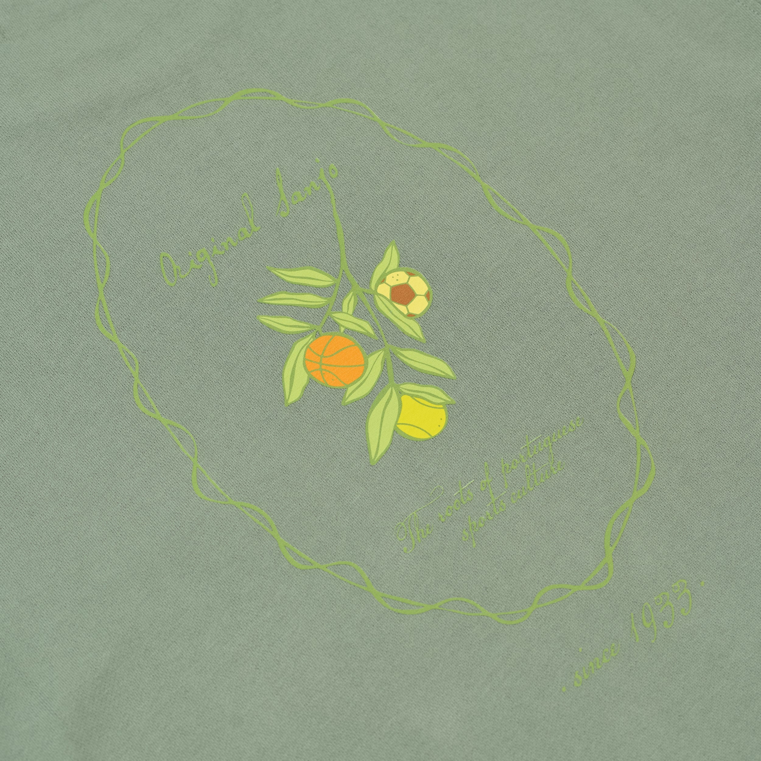 Sanjo The Sporty Olive Sweat // Kaki