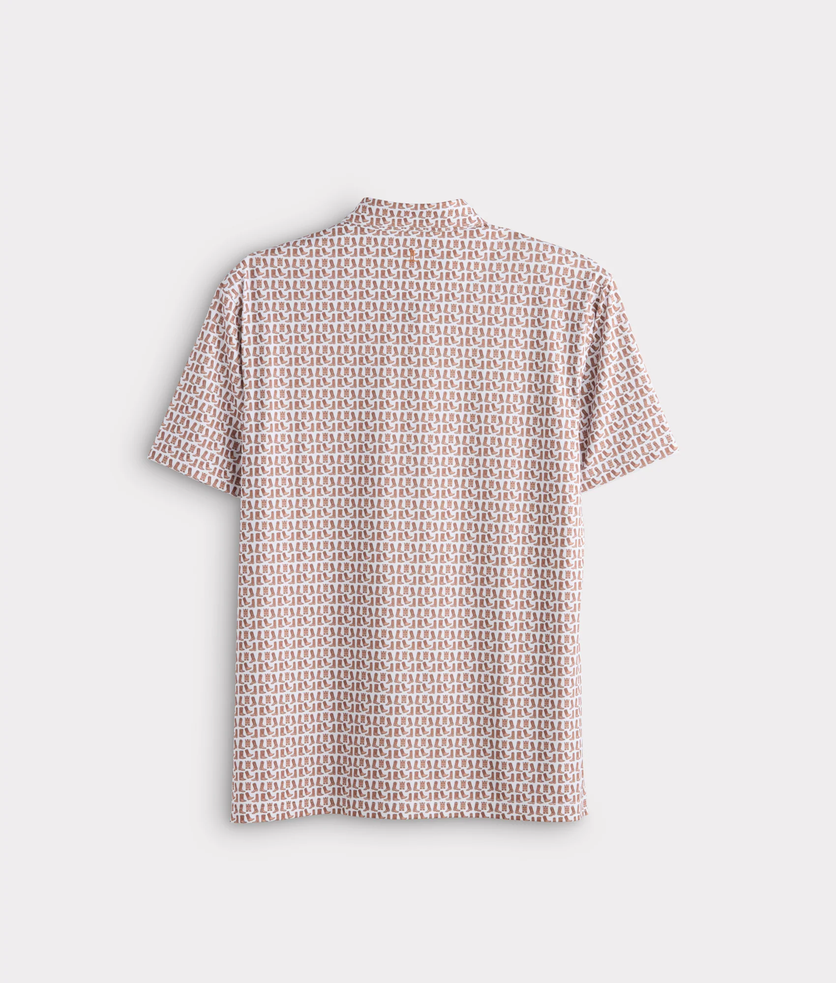 Lucchese Golf Polo - Barnwood