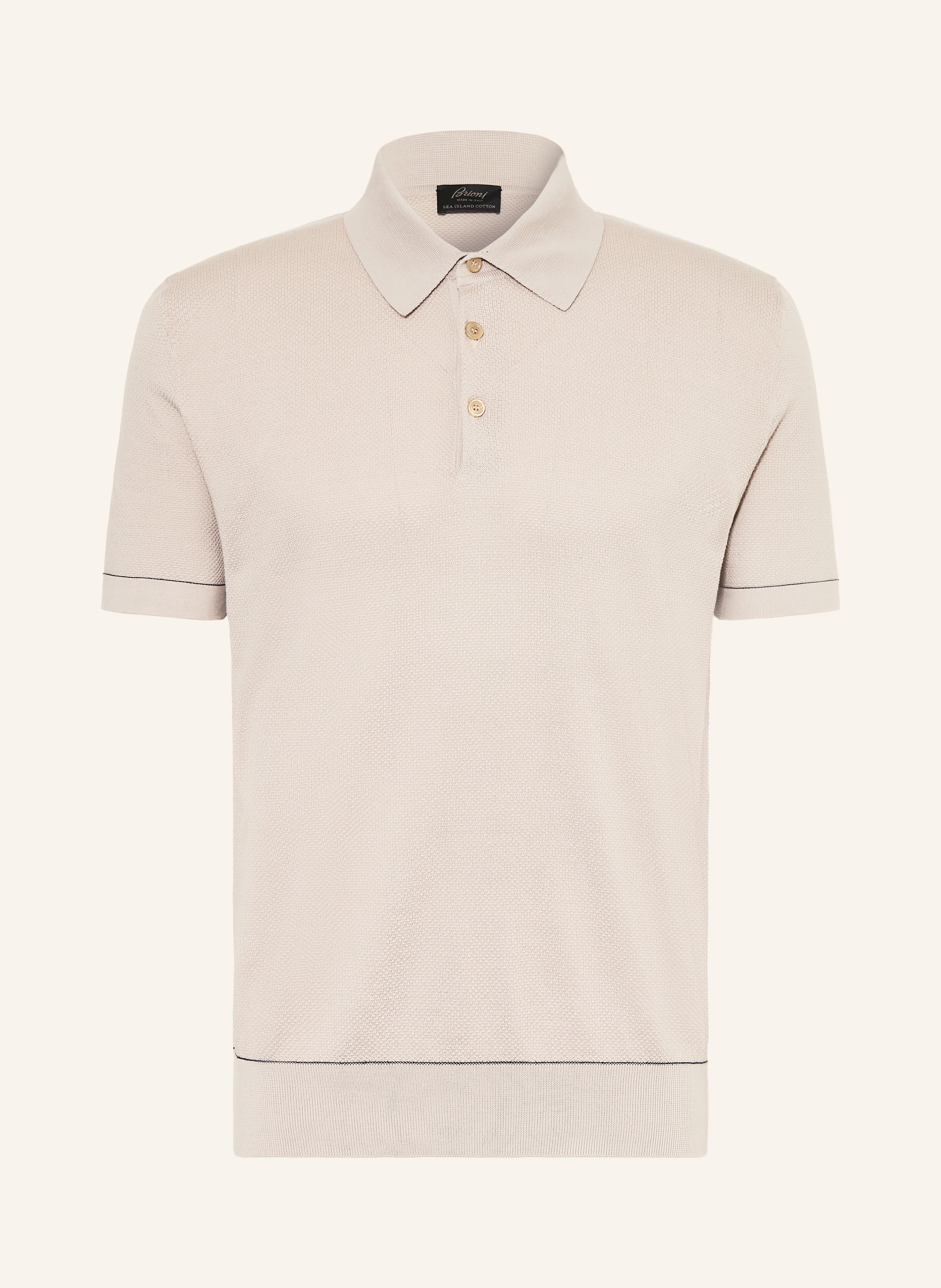 Brioni Strick-Poloshirt