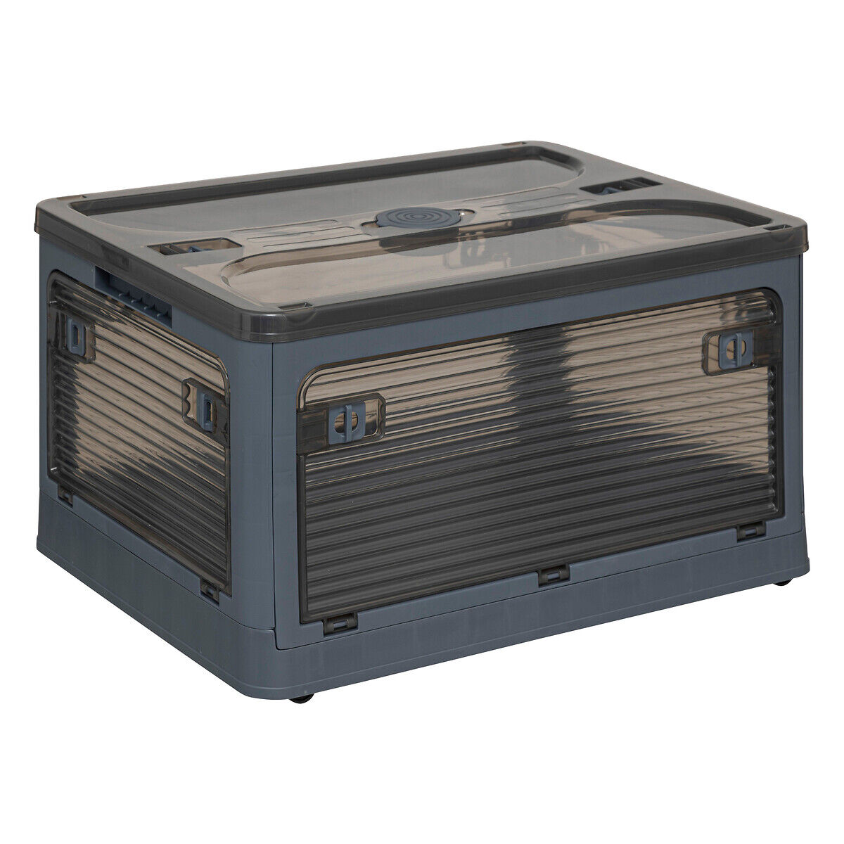 Caixa de arrumação com 5 aberturas 43l