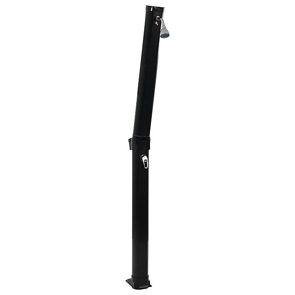 Douche solaire pliable (h 214 cm - Noir)
