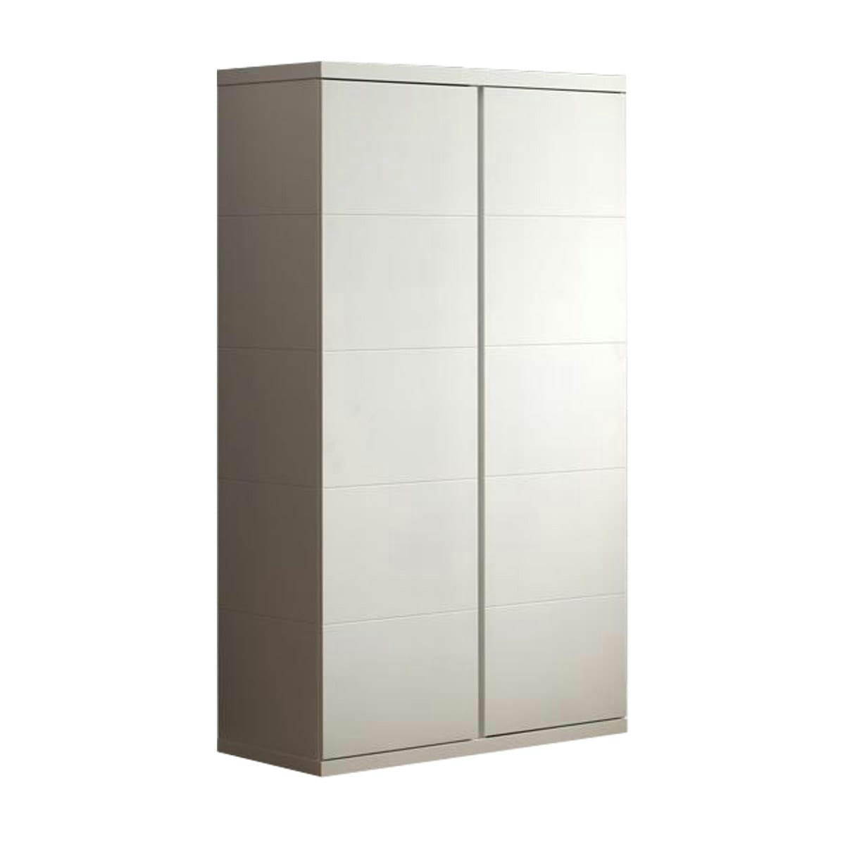 LARA - Armoire 2 portes blanc