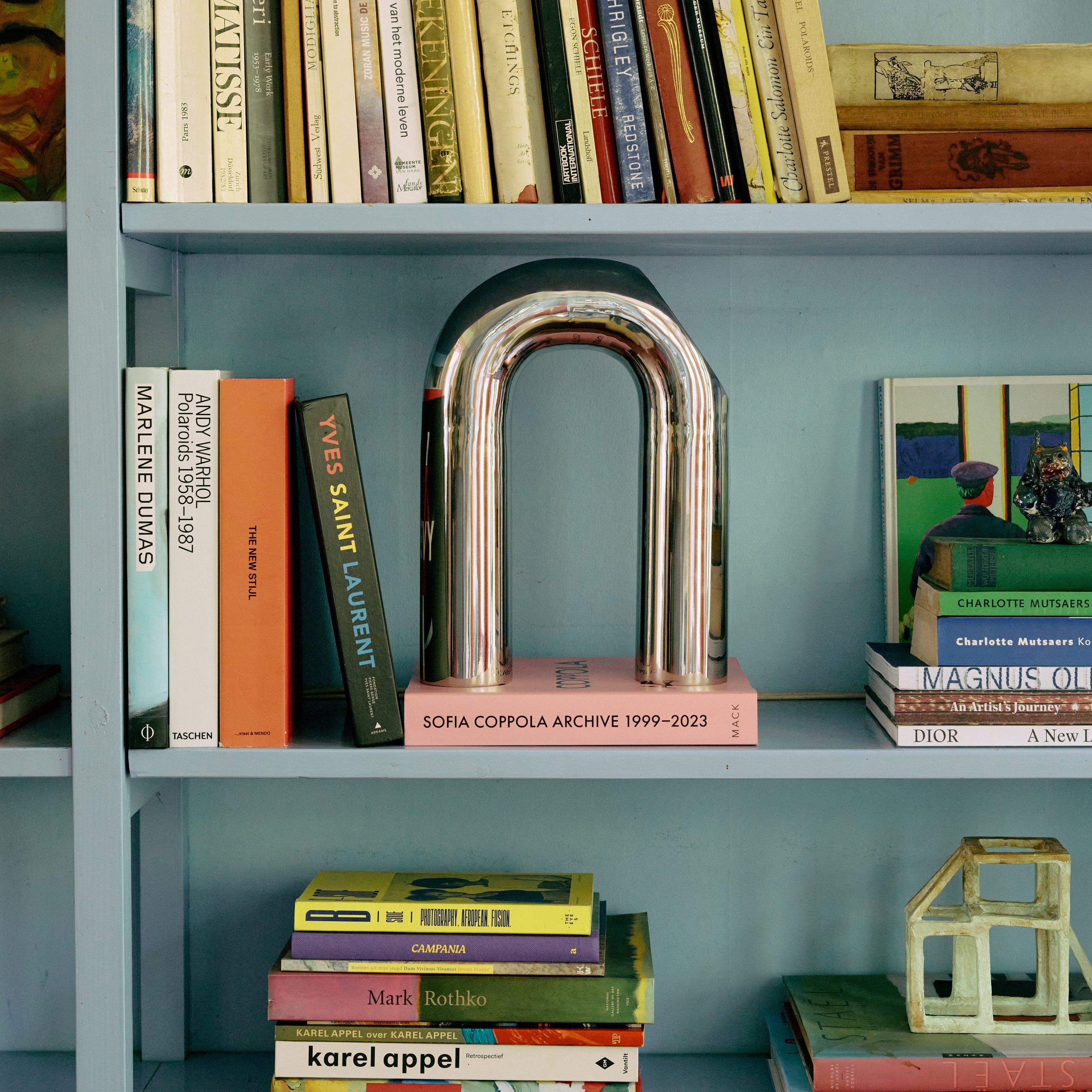 HKliving Arch Ornament - Chrome