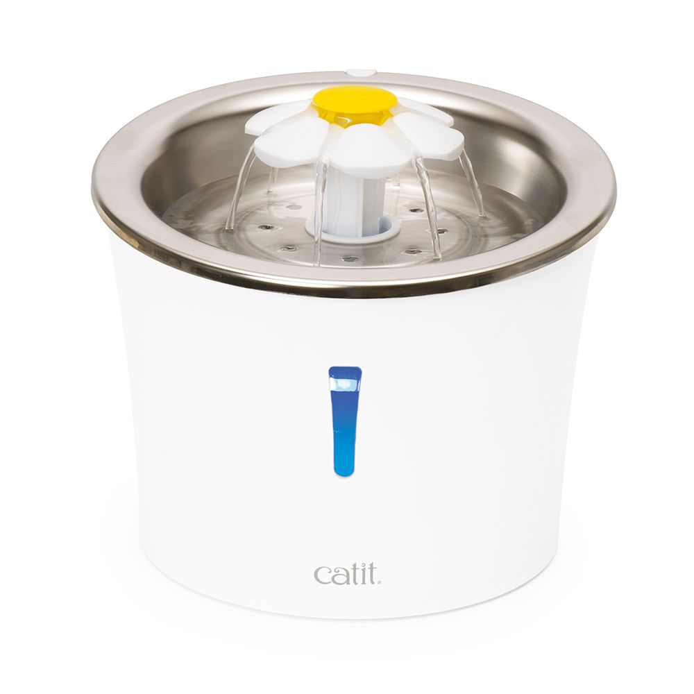 Catit Flower Drinking Fountain Stainless Steel
