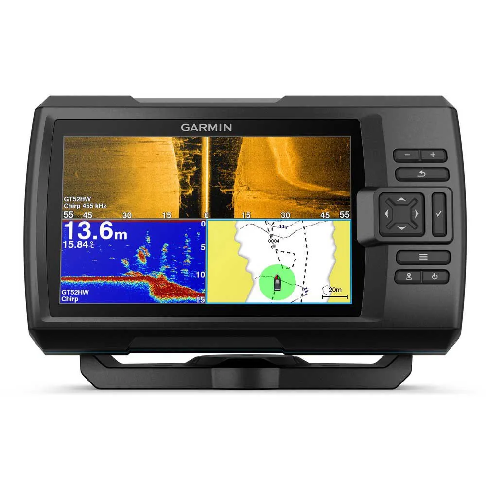 Garmin Striker Vivid 7sv plotter with cartography