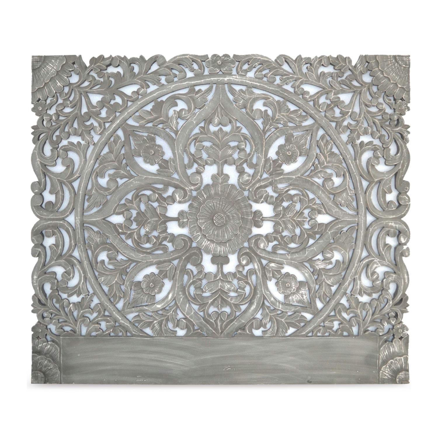 SERENA - Tête de lit 160cm bois gris