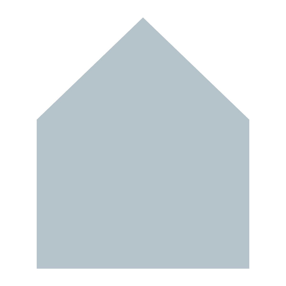 HOME - Sticker muraux en vinyle maison bleu