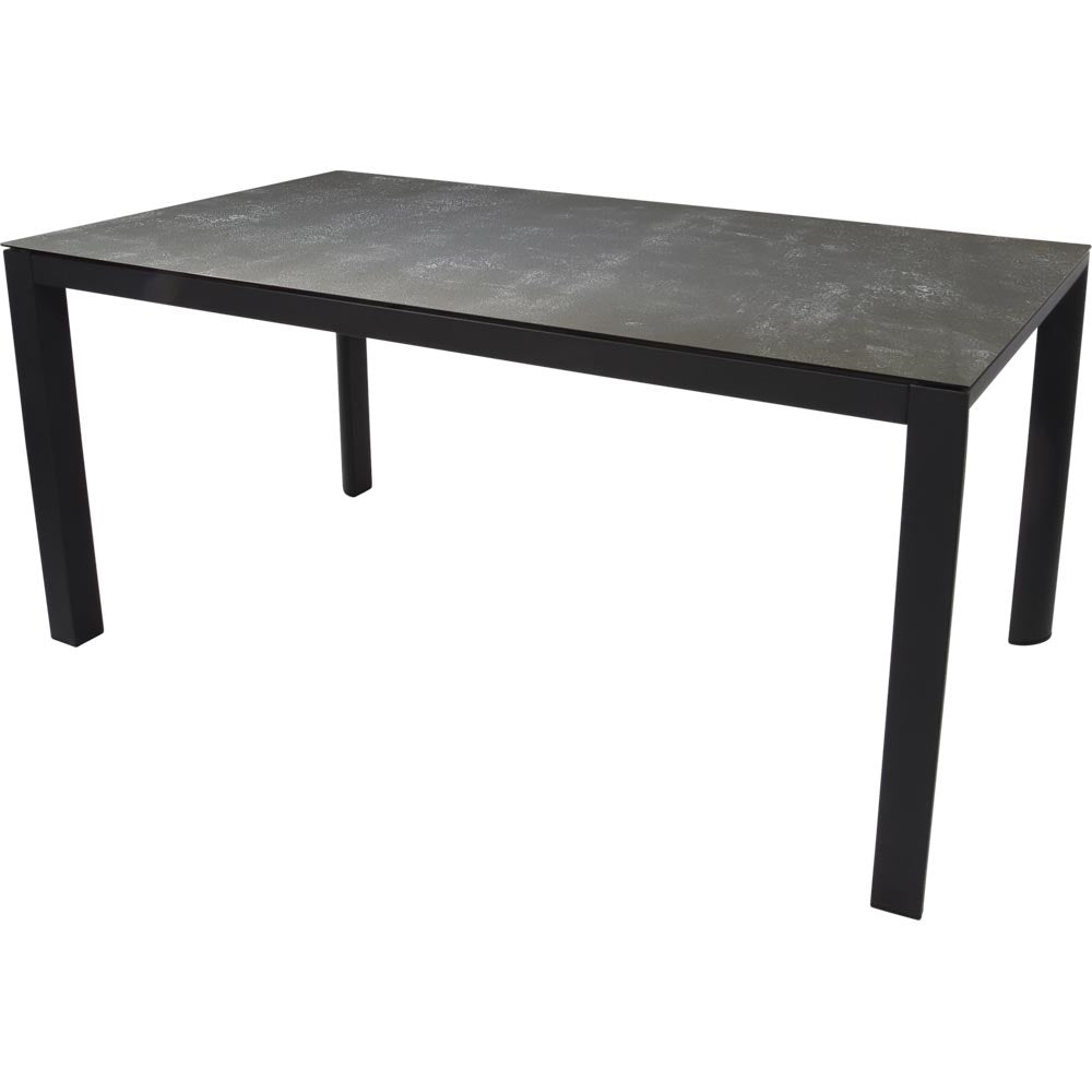 Lesli Living tuintafel Mojito - antraciet - 160x90x74cm