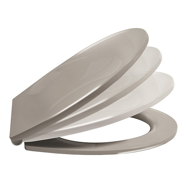 Abattant WC Brooke Spirella coloris taupe