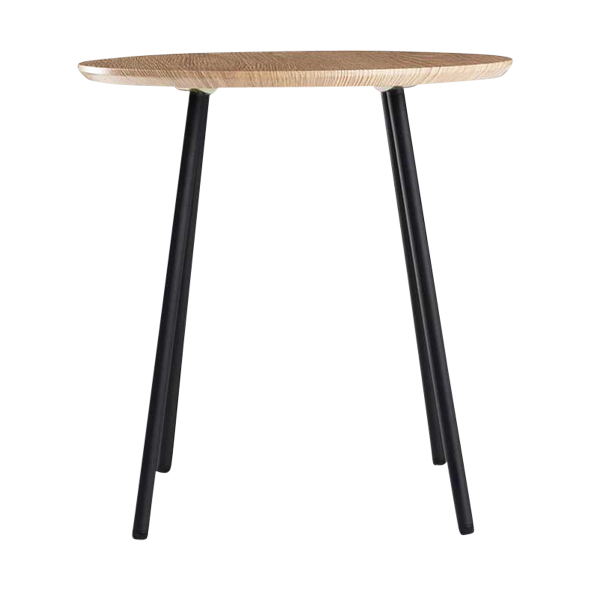 Lisomme Jolijn Ronde Houten Bijzettafel Ø 40 cm - Naturel