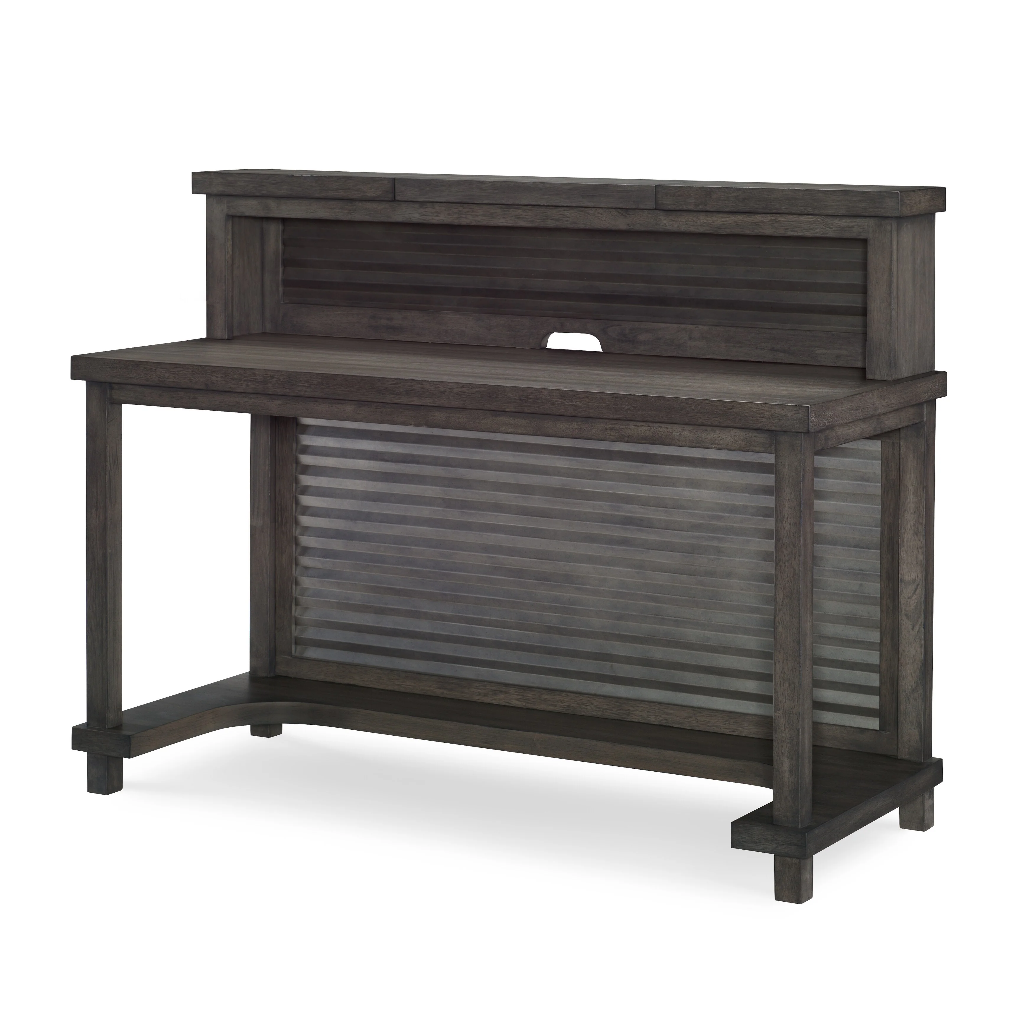 Bunkhouse Activity Table/Desk (Corrugated Metal Accent) - 30Hx54Wx22D