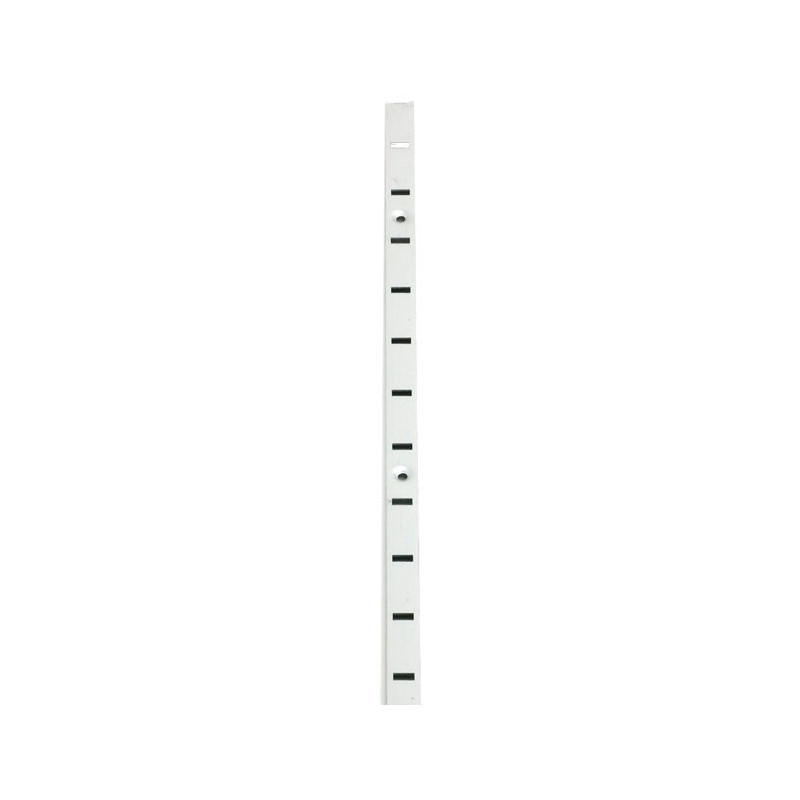 Crémaillère en aluminium blanche 200 cm TEKNIBOX