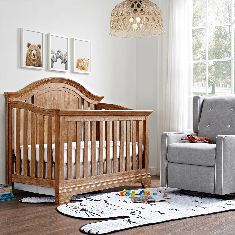 Avenue Greene Ollie Natural 4-in-1 Convertible Crib