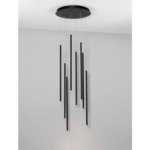 Pendelleuchte »Elettra «, LED, 40 W, Höhe: 100 cm, schwarz